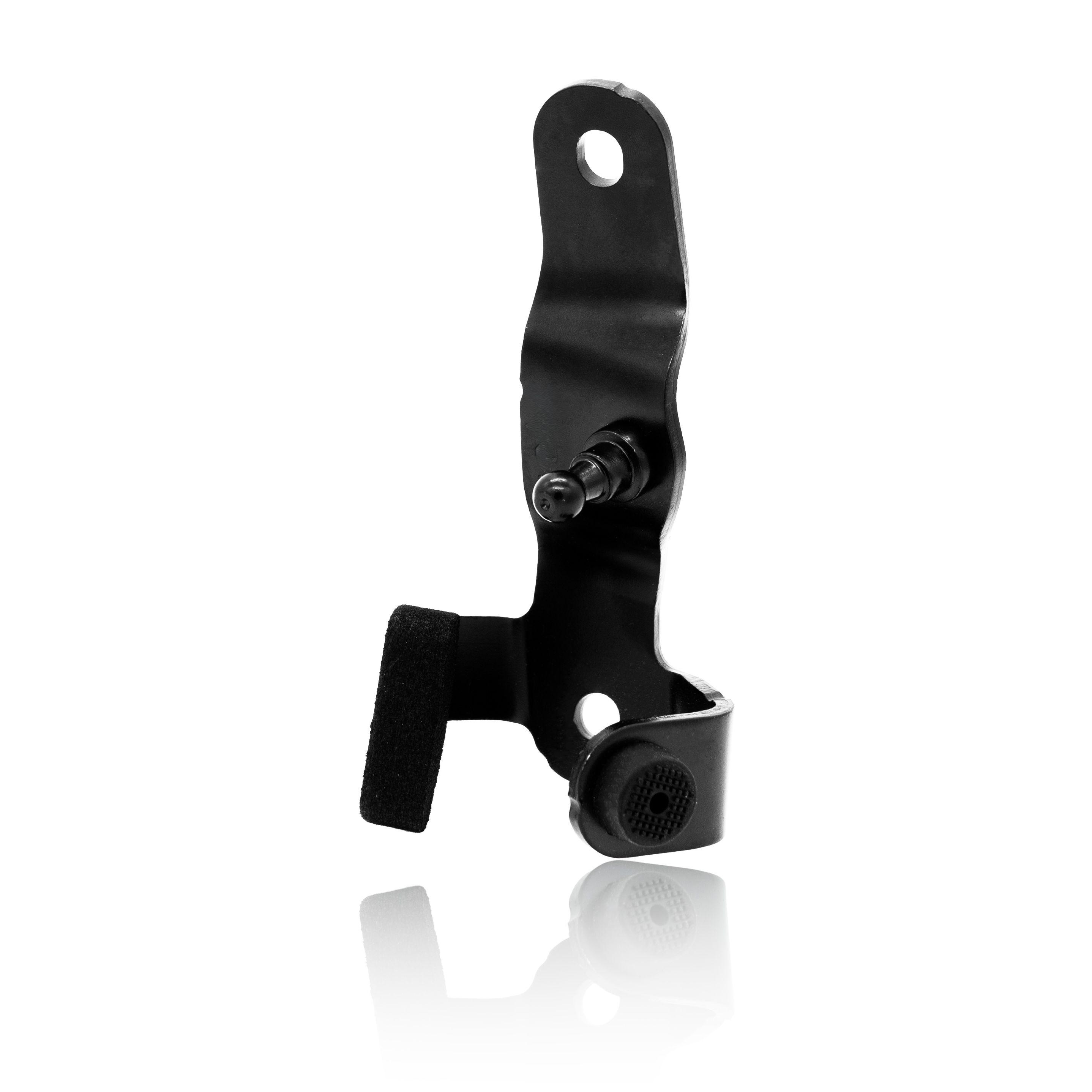 Halter mit Kugelbolzen und Elastomerstopfen